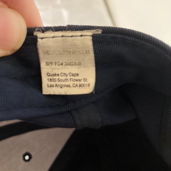 Michelob Ultra Adjustable Logo Baseball Cap - Navy With Embroidered Logo - Picture 8 of 8